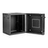 Gator Cases | 9U, 21″ Deep Sectional Wall Rack, Steel Door